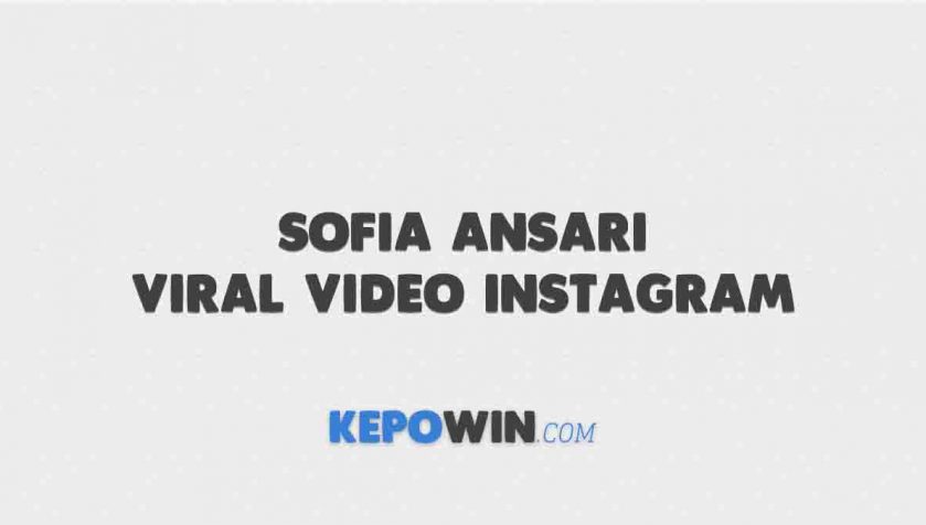 Sofia Ansari Viral Video Instagram