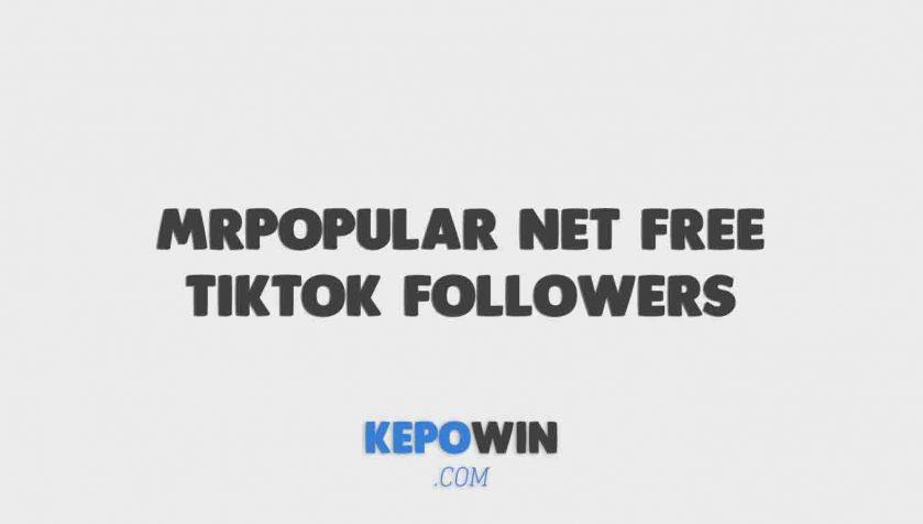 Mrpopular Net Free Tiktok Followers