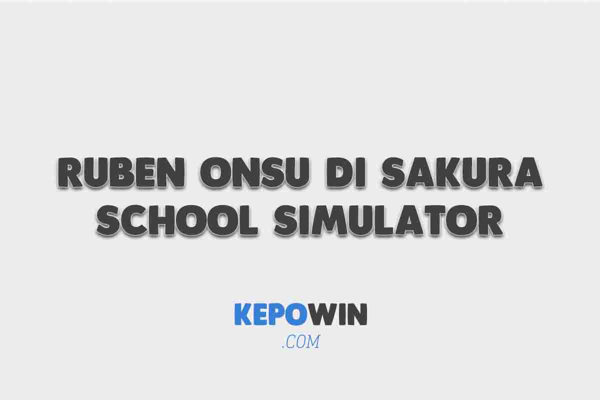 ID Rumah Ruben Onsu Di Sakura School Simulator