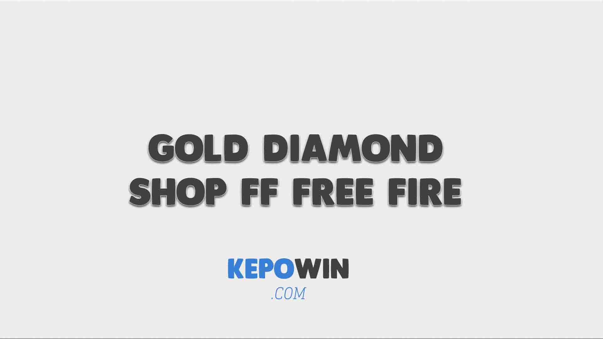 Buatan Indonesia Kode Redeem Gold Diamond Shop Ff Free Fire 2022 Dan Cara Menukar